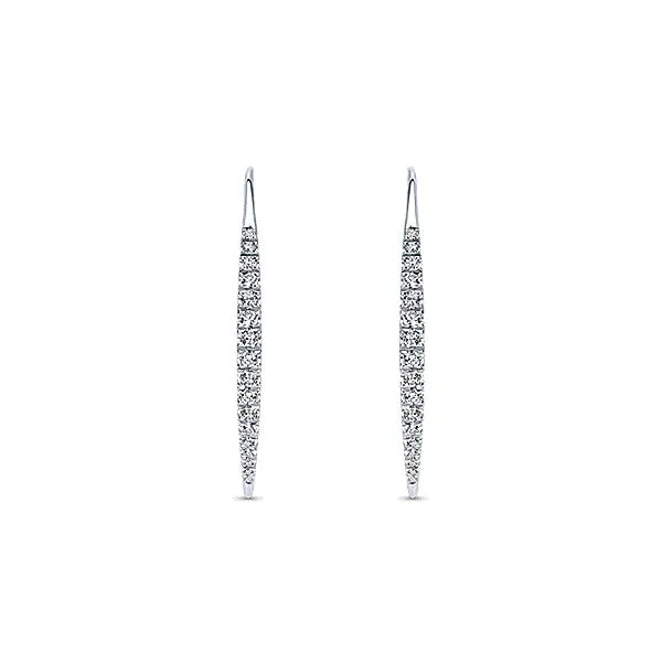 14k White Gold Kaslique Drop