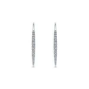 14k White Gold Kaslique Drop