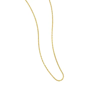 14k Yellow Gold 1.4mm Raso Chain 18"
