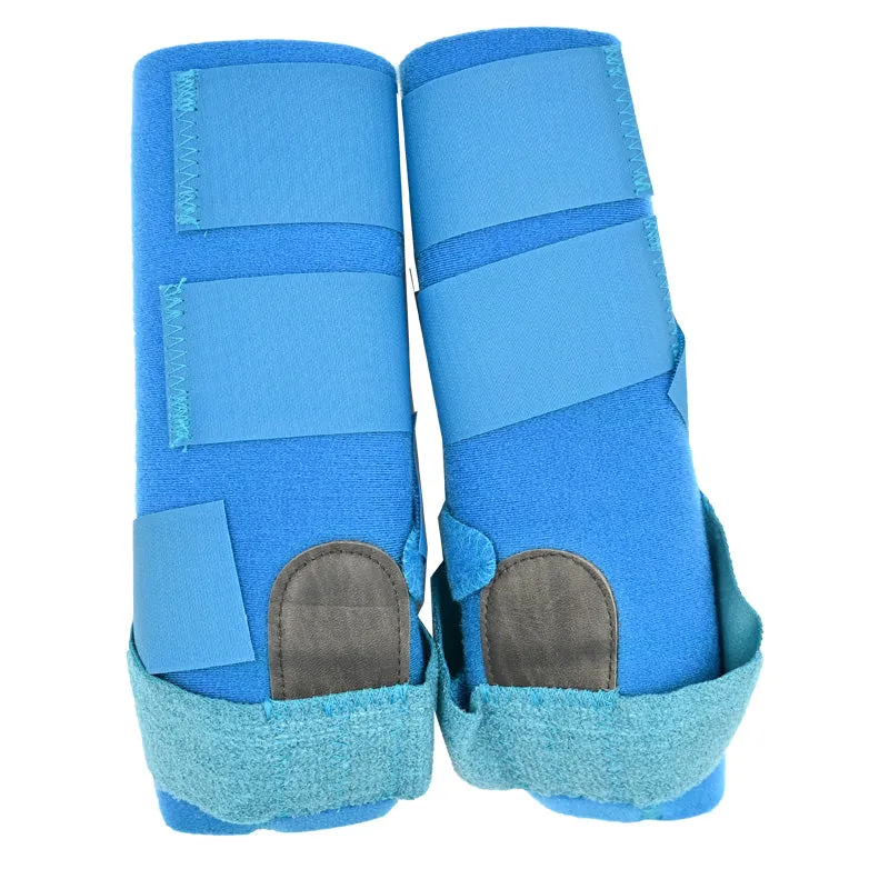 5 Star Turquoise Patriot Sport Boots– Front