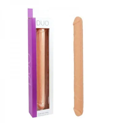 Adore U - DUO - 14in Realistic Double Dildo - Purple