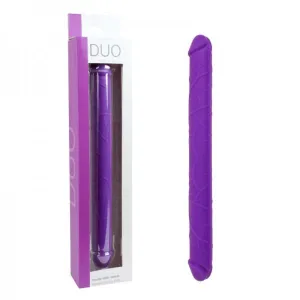 Adore U - DUO - 14in Realistic Double Dildo - Purple