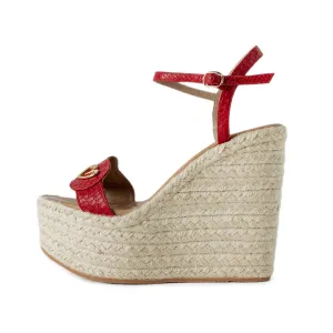 Amy Espadrilles - Red [ No Return - No Exchange ]