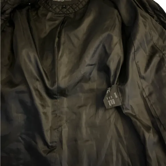 Andrew Marc Black Quilted Puffer Jacket