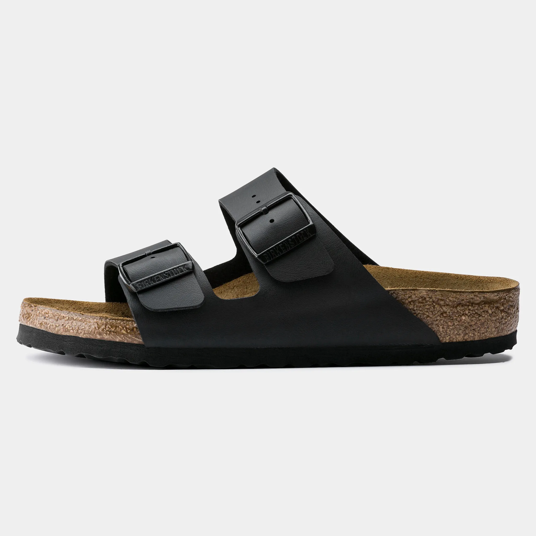 Arizona Birko-Flor Black Sandals