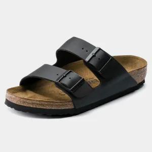Arizona Birko-Flor Black Sandals