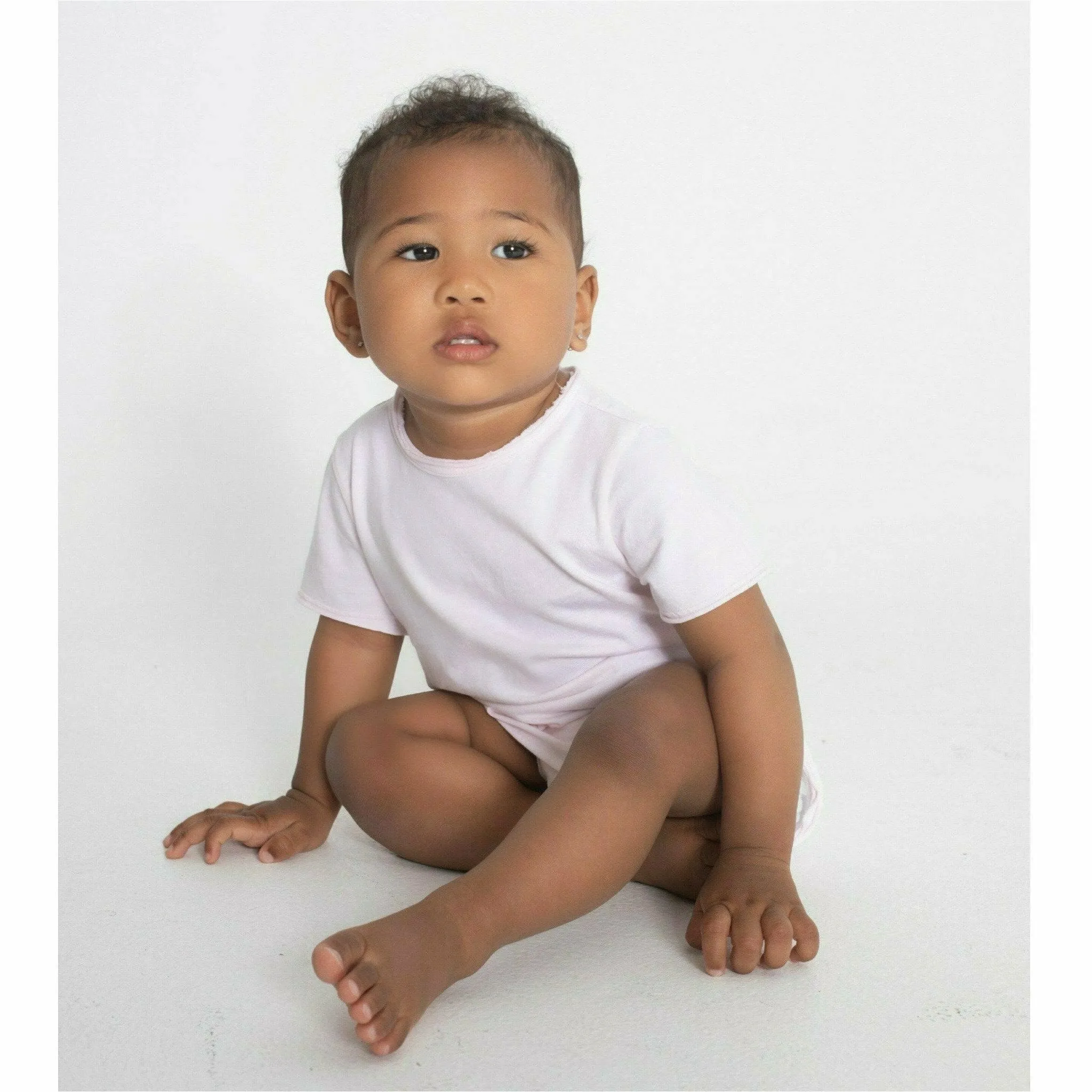 Asher  Baby Tee Pink