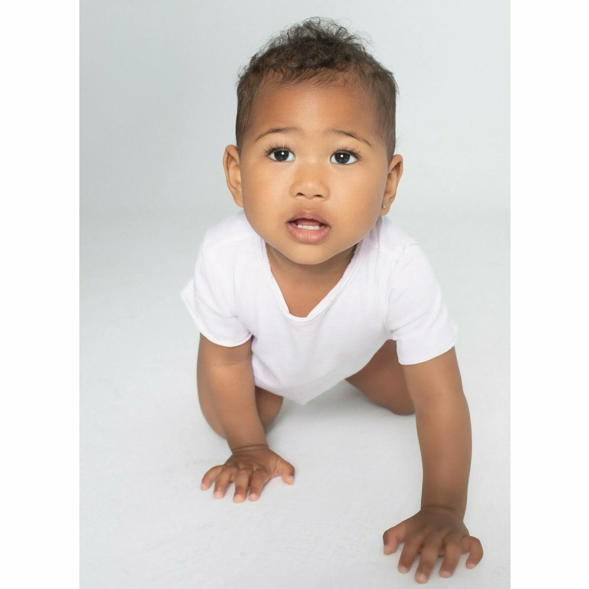 Asher  Baby Tee Pink