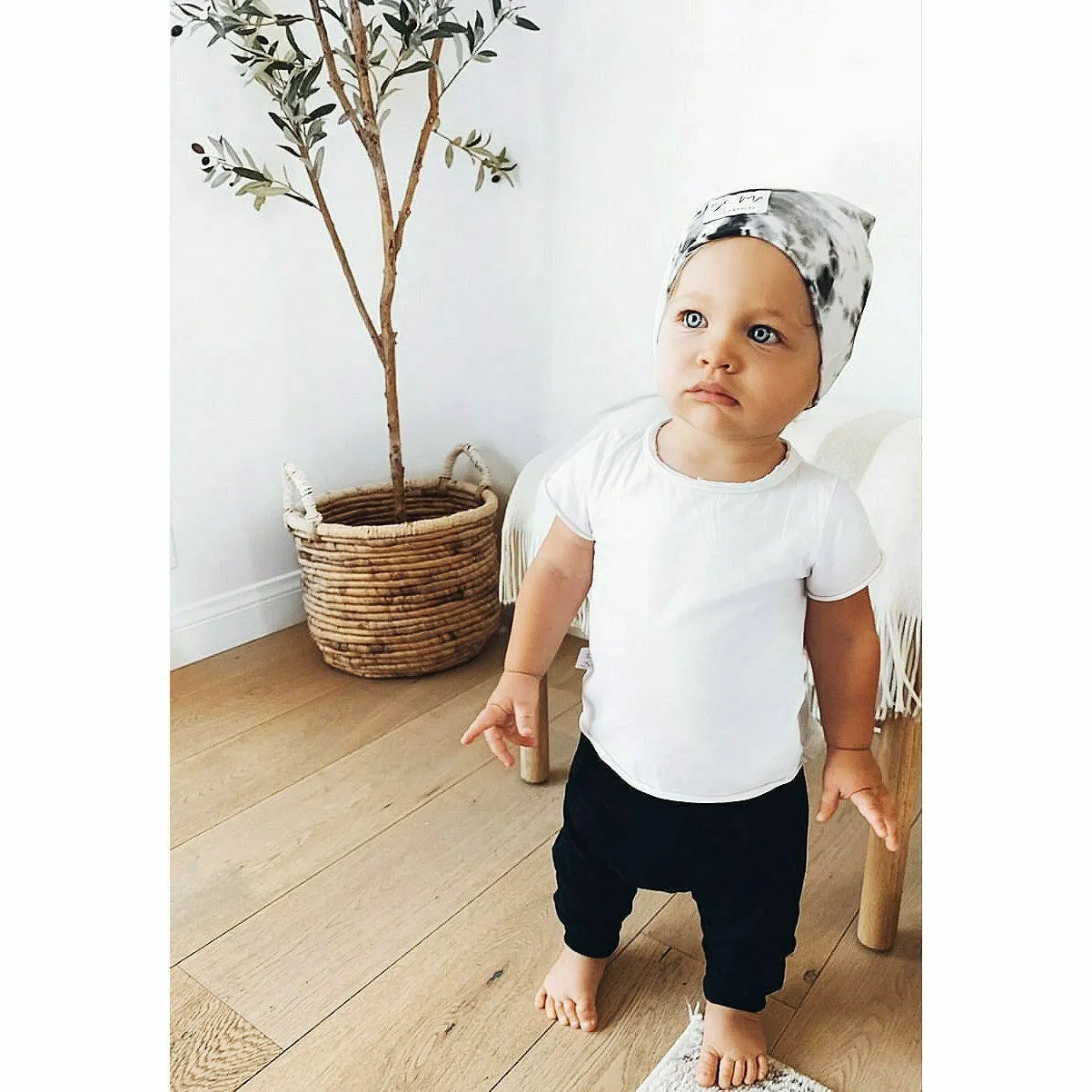 Asher  Baby Tee Pink