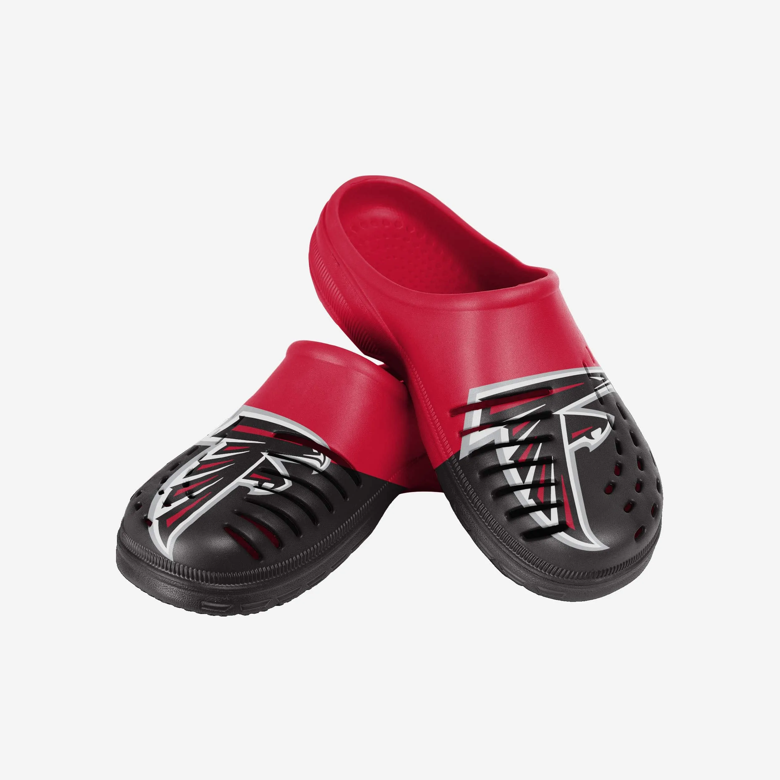 Atlanta Falcons Colorblock Big Logo Clog