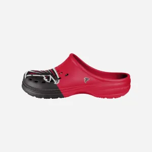 Atlanta Falcons Colorblock Big Logo Clog