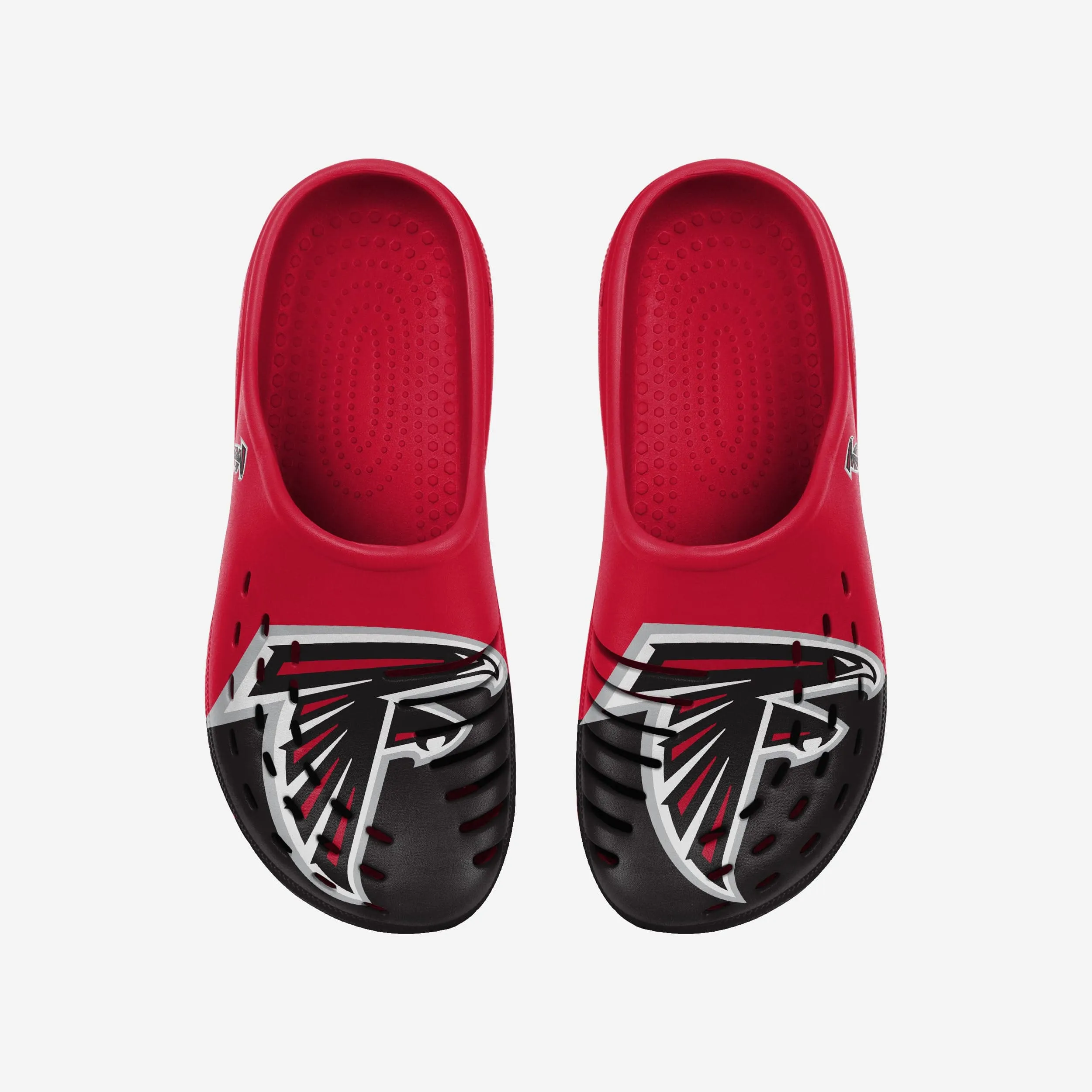 Atlanta Falcons Colorblock Big Logo Clog