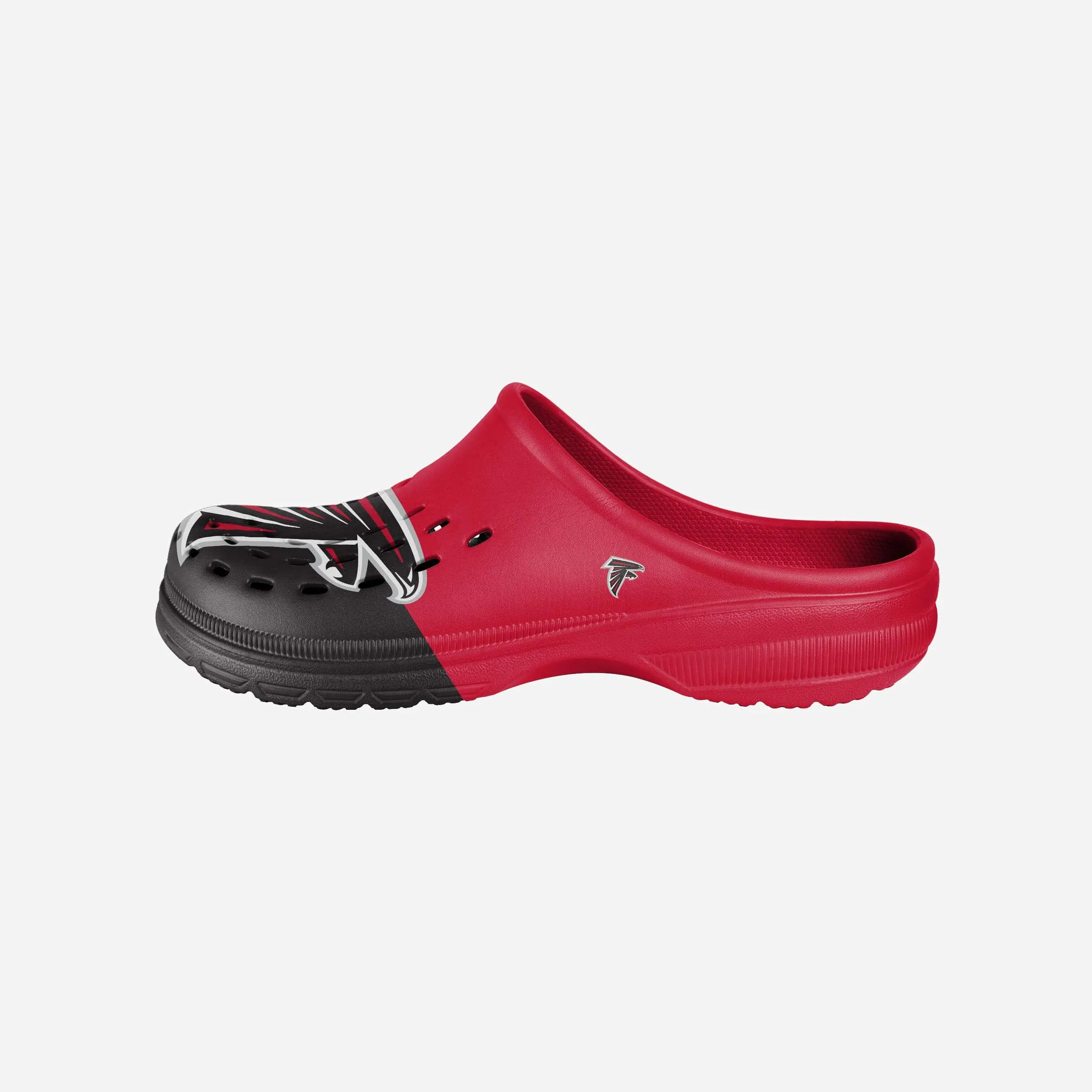 Atlanta Falcons Colorblock Big Logo Clog