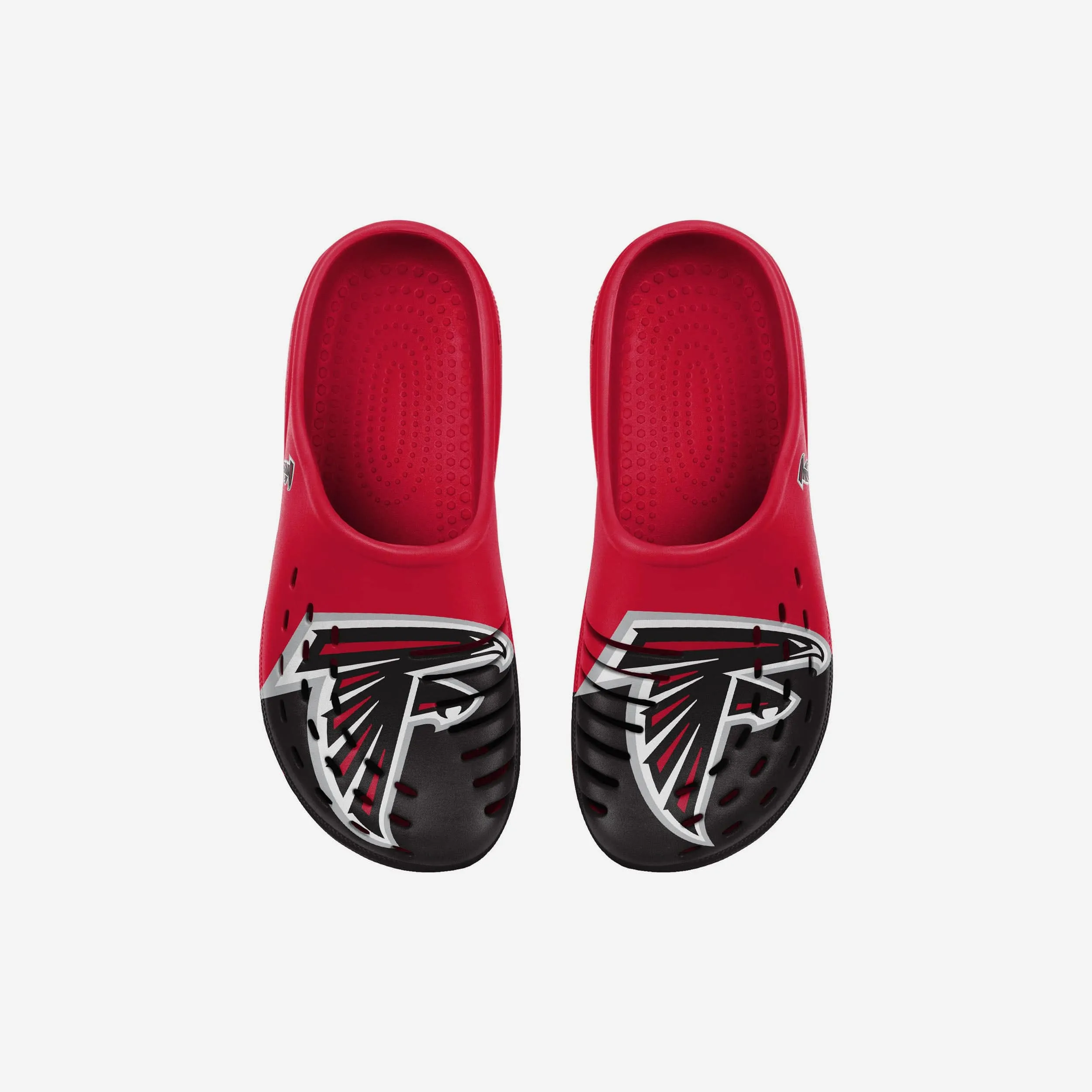 Atlanta Falcons Youth Colorblock Big Logo Clog