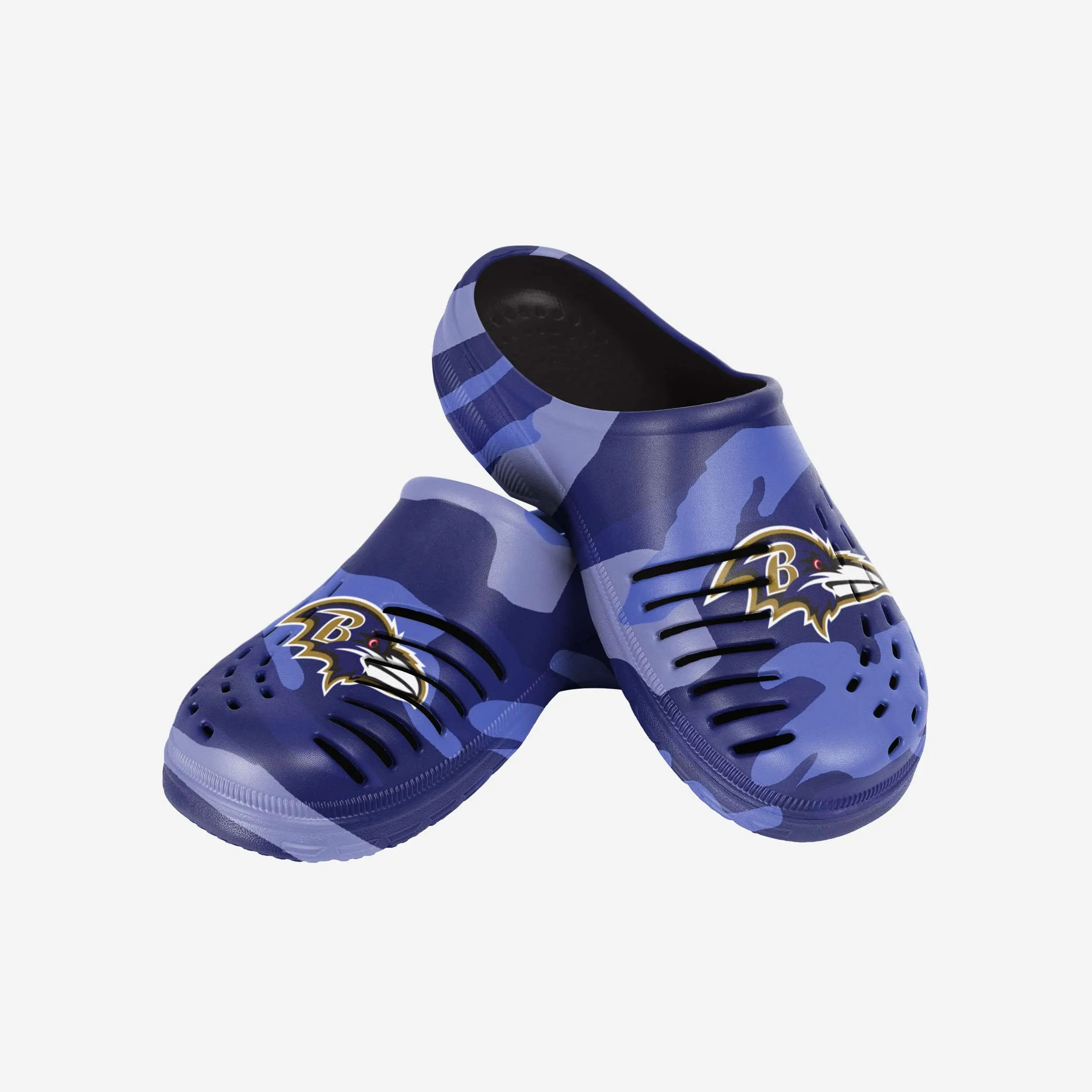 Baltimore Ravens Tonal Camo Clog