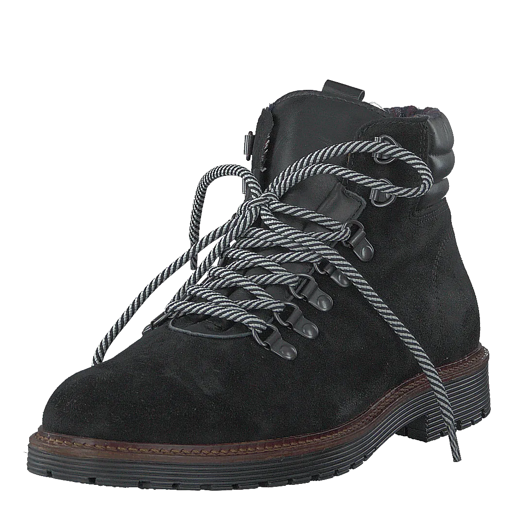 Biacarrick Suede Boot Black