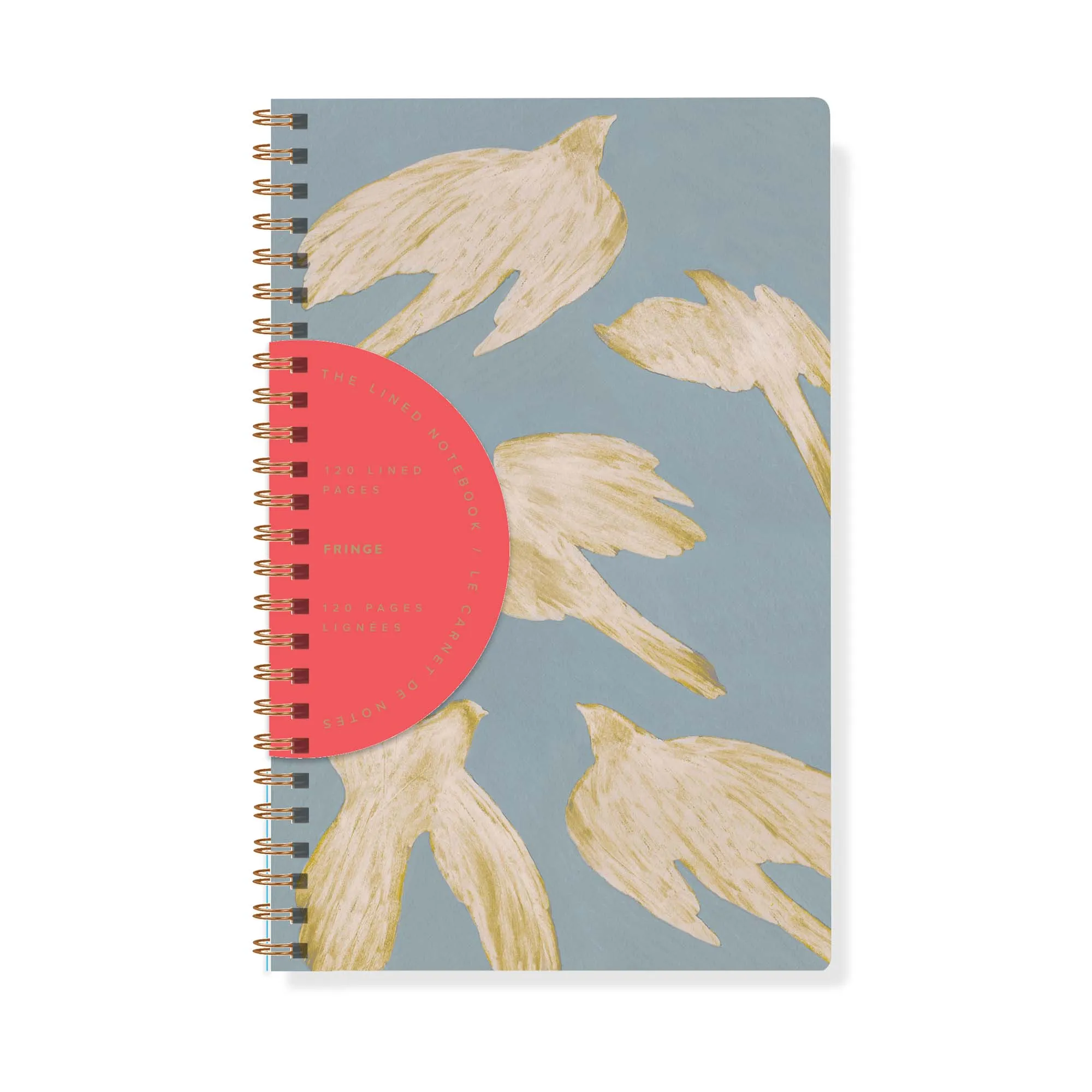 Birds Slim Paperback Spiral Journal