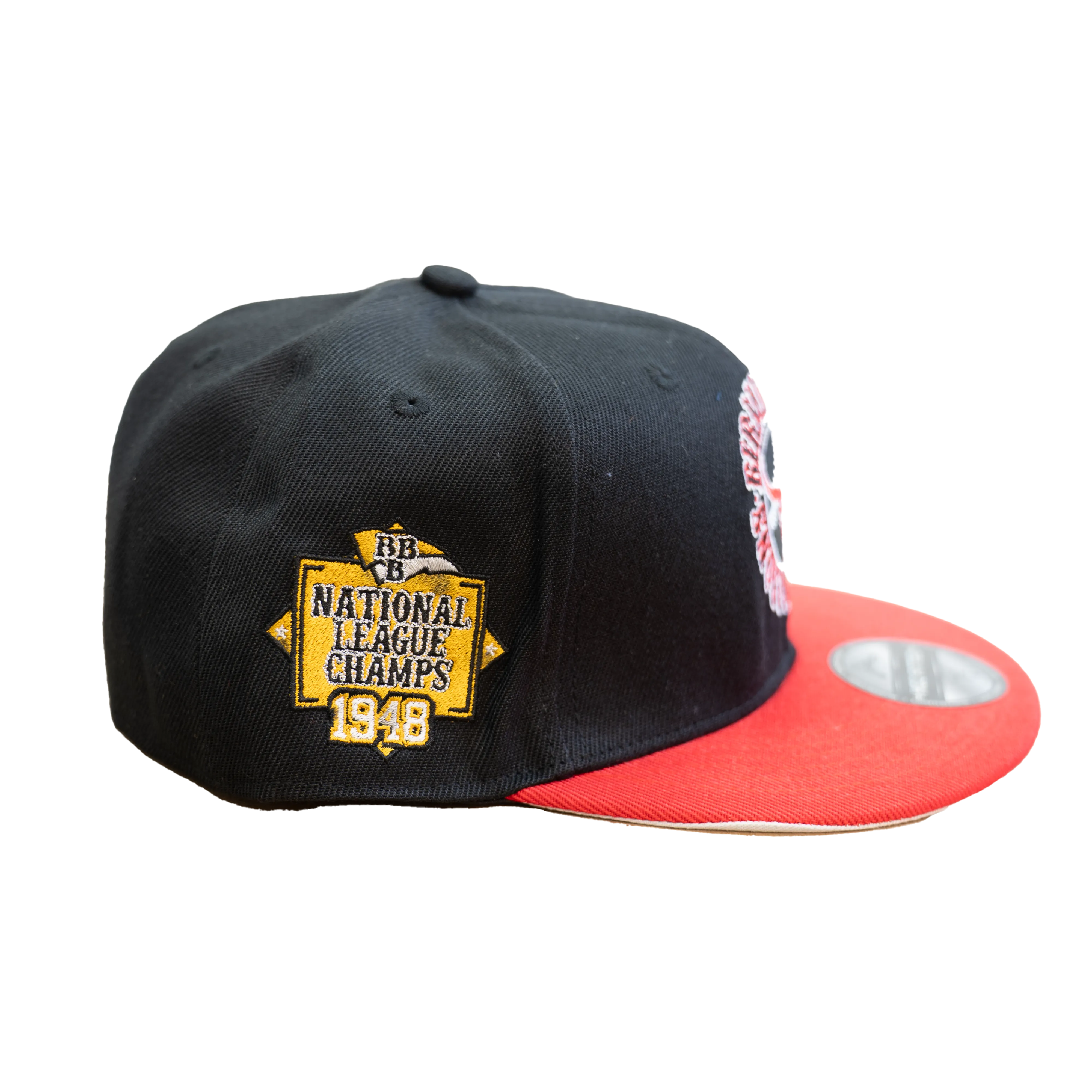 BIRMINGHAM BLACK BARONS LEAGUE CHAMPS FITTED HAT (BLACK)