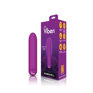 Bombshell Bullet Vibrator - Berry - Mighty Bullet