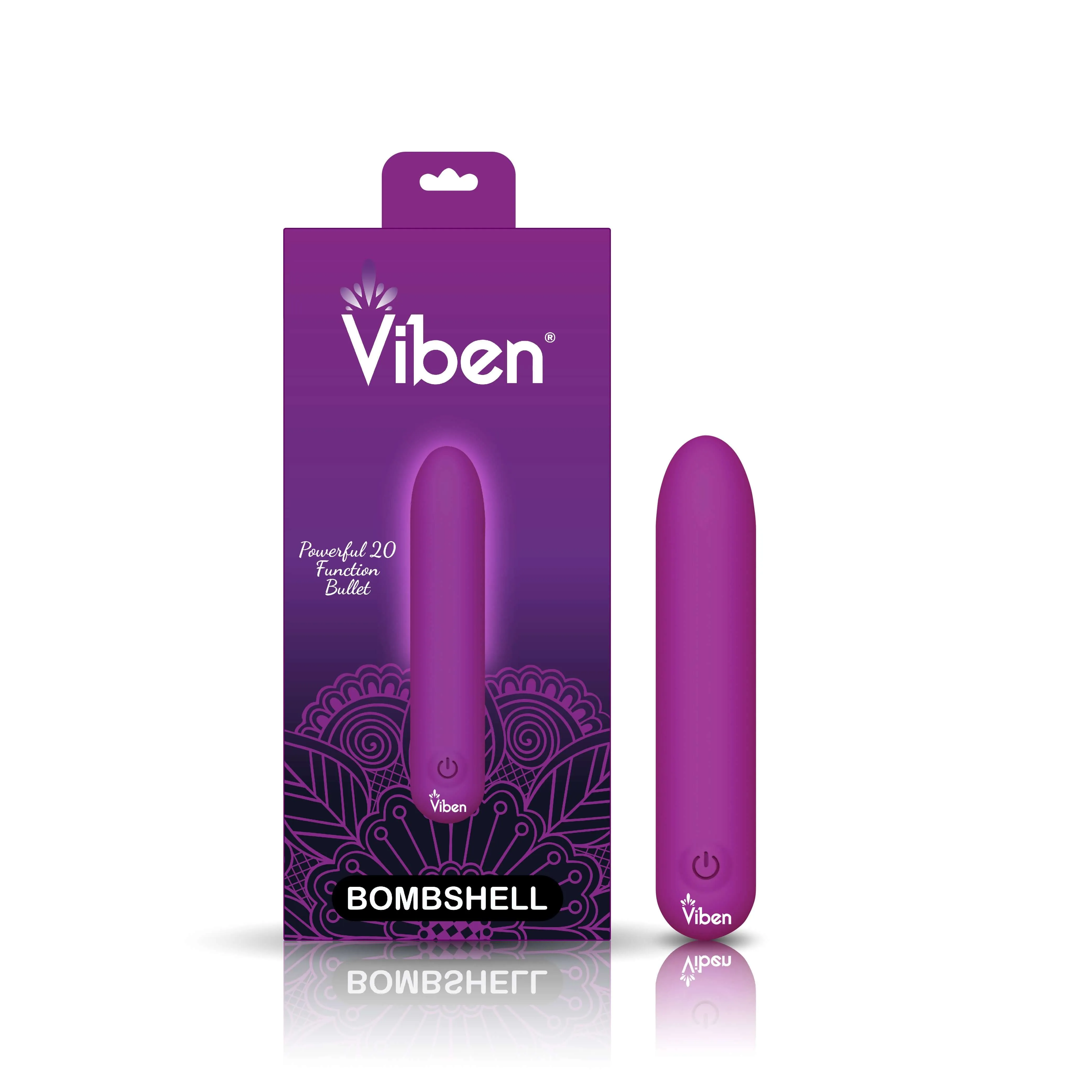 Bombshell Bullet Vibrator - Berry - Mighty Bullet