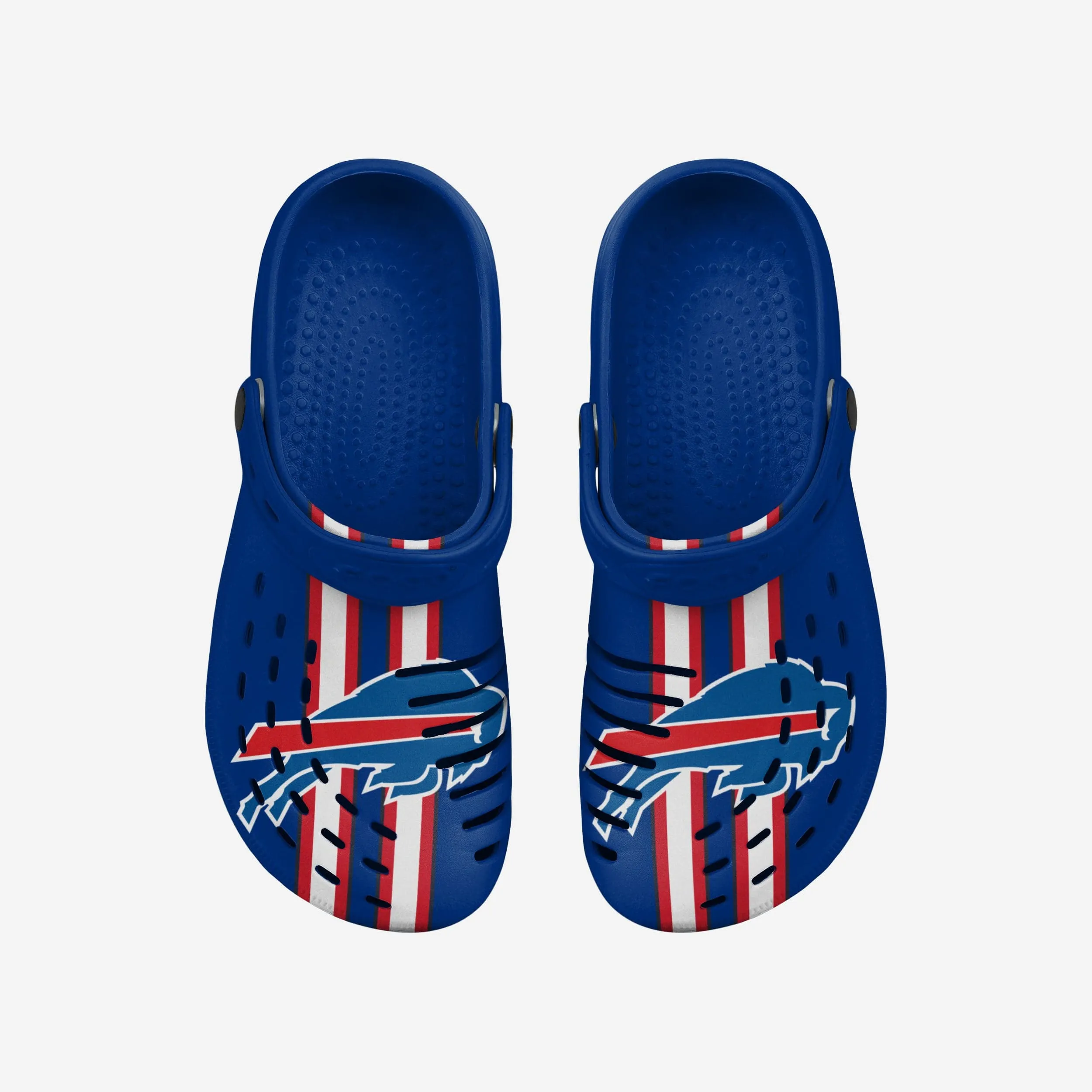 Buffalo Bills Team Stripe Clog With Strap