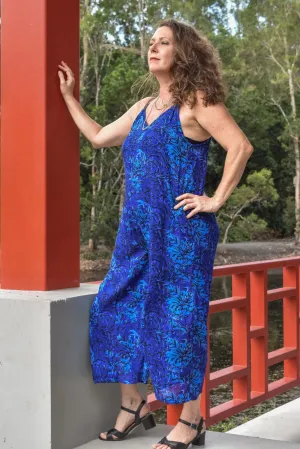 Calm Pantsuit - Swirl Blue
