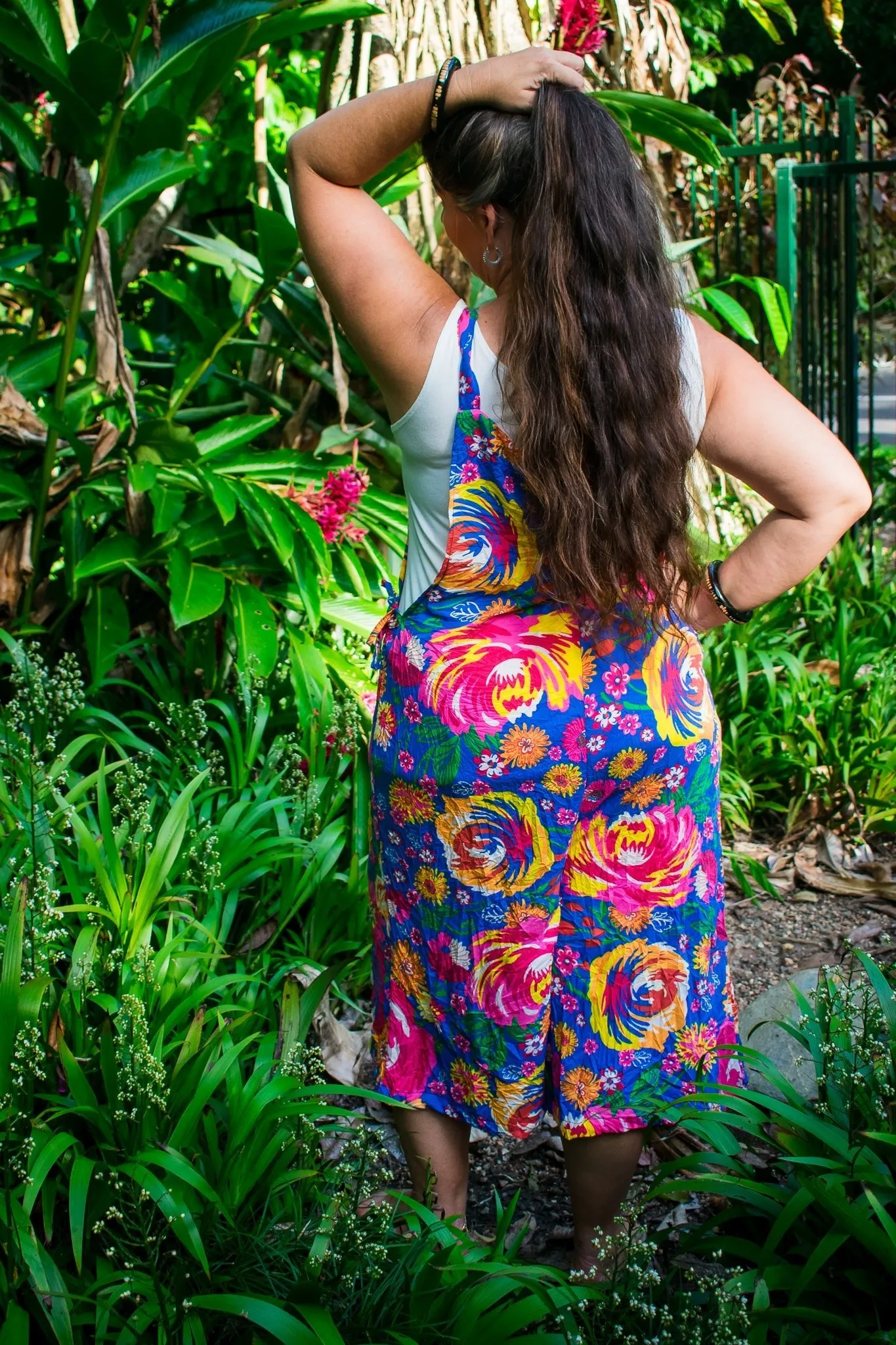 Carlita Overalls - Festival Blue