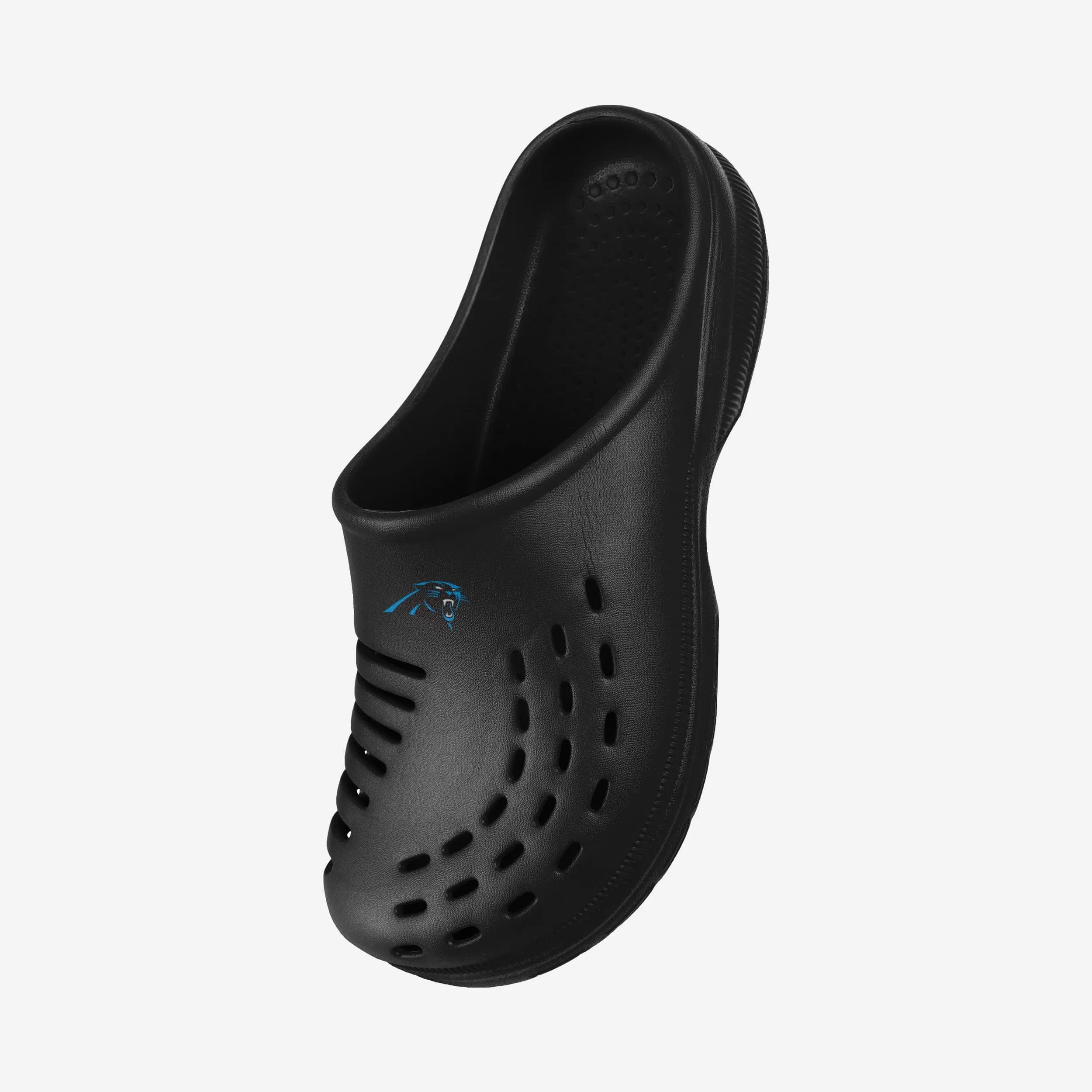 Carolina Panthers Mens Solid Clog