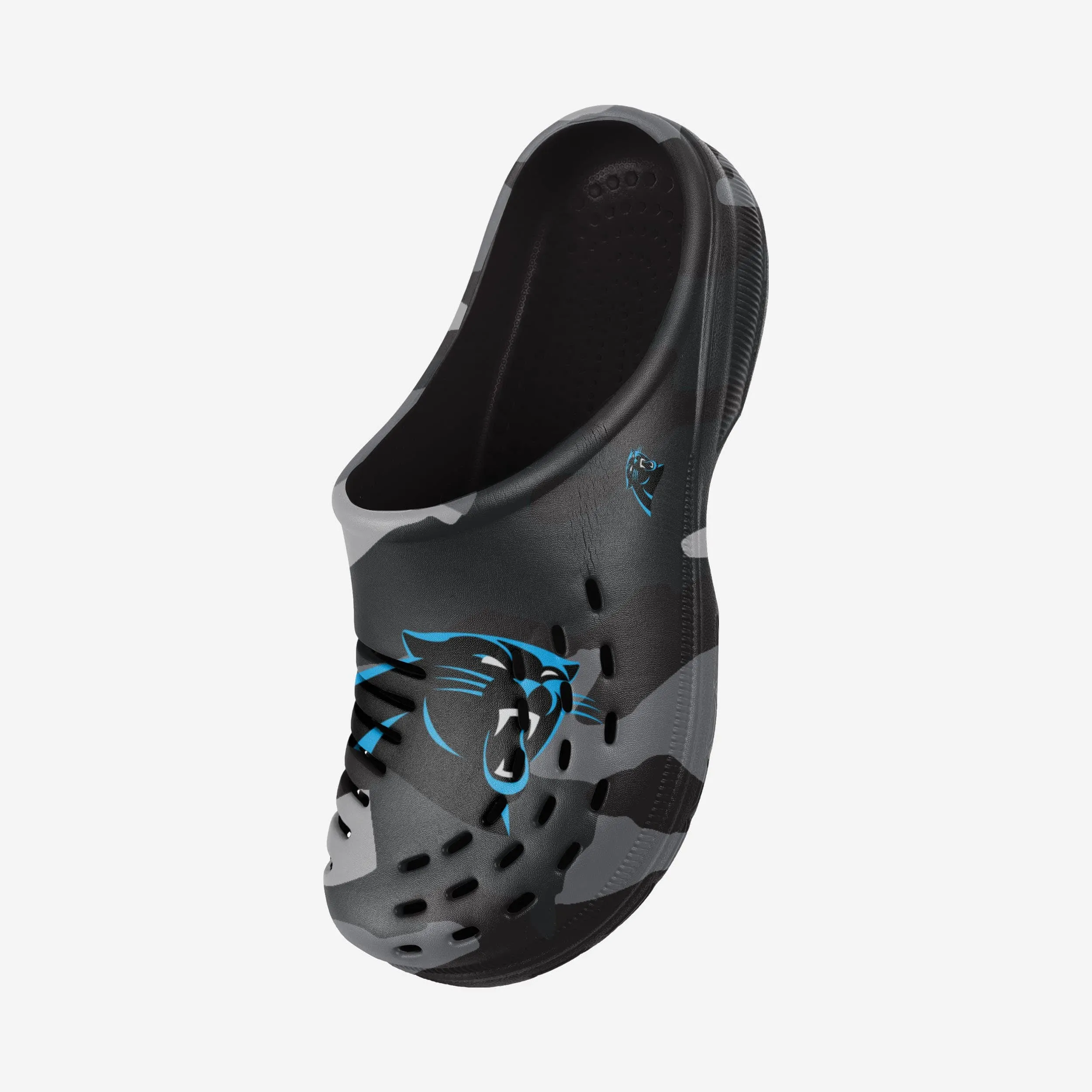 Carolina Panthers Tonal Camo Clog