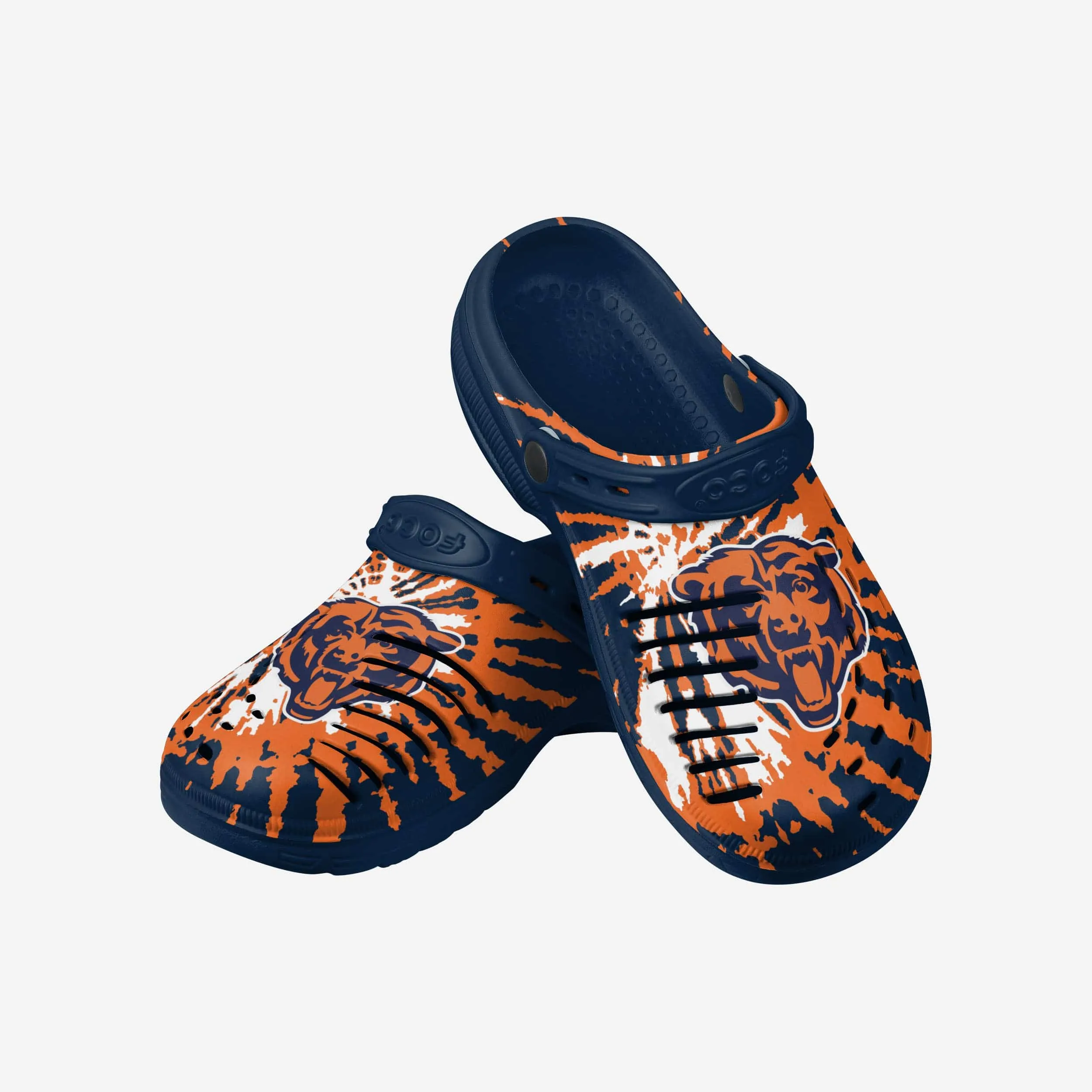 Chicago Bears Tie-Dye Clog With Strap