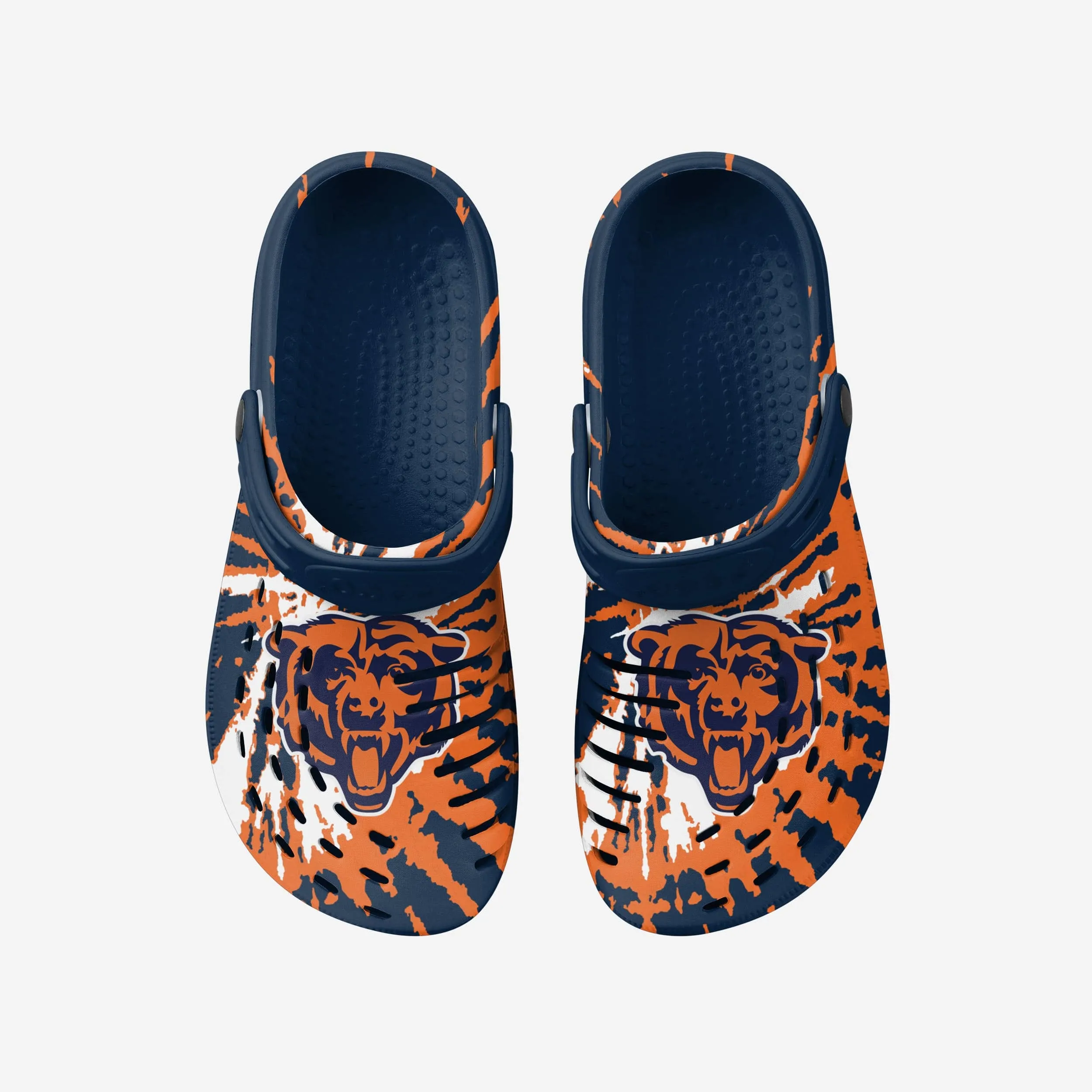 Chicago Bears Tie-Dye Clog With Strap