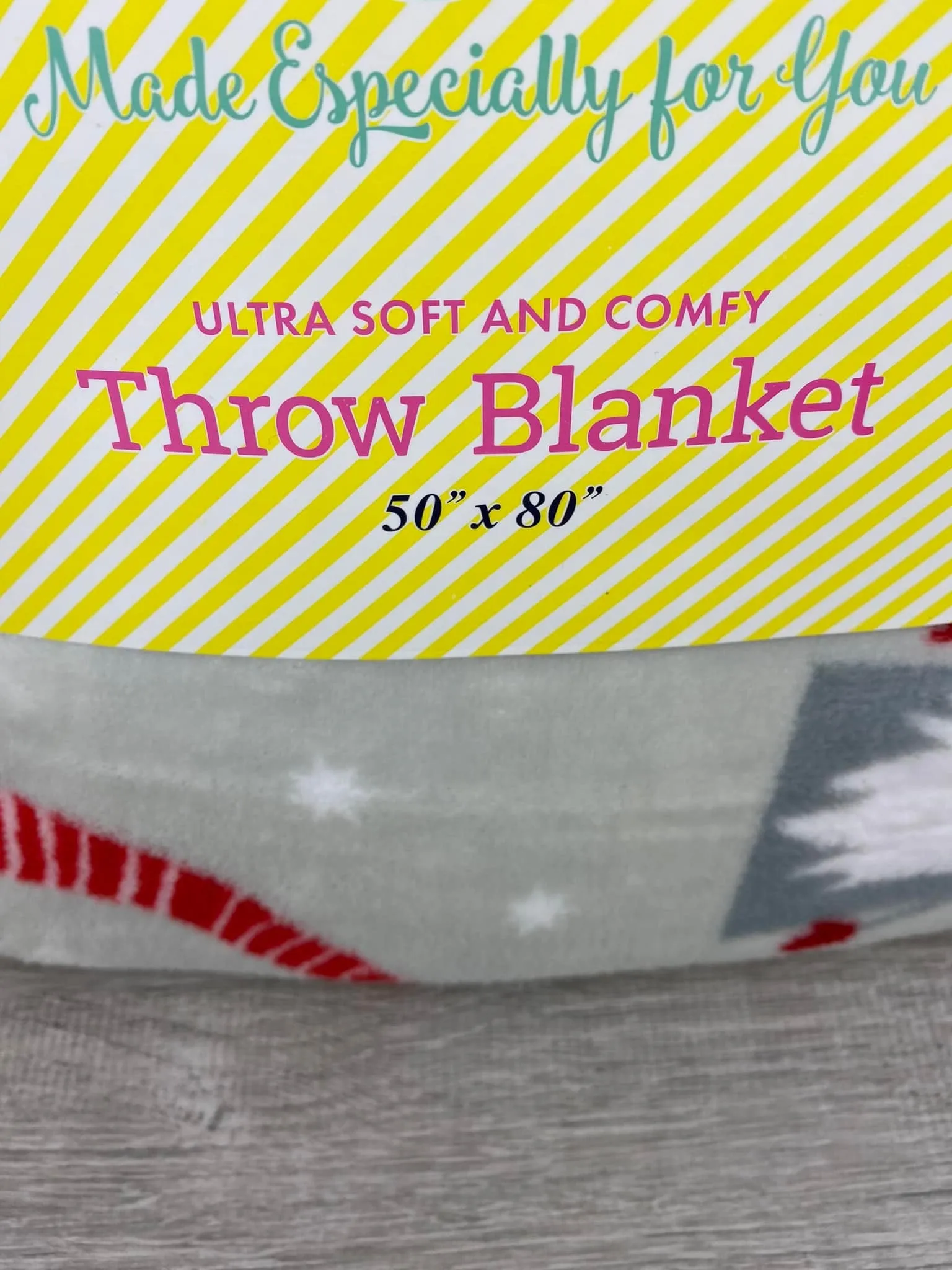 Christmas Gnome Throw Blanket