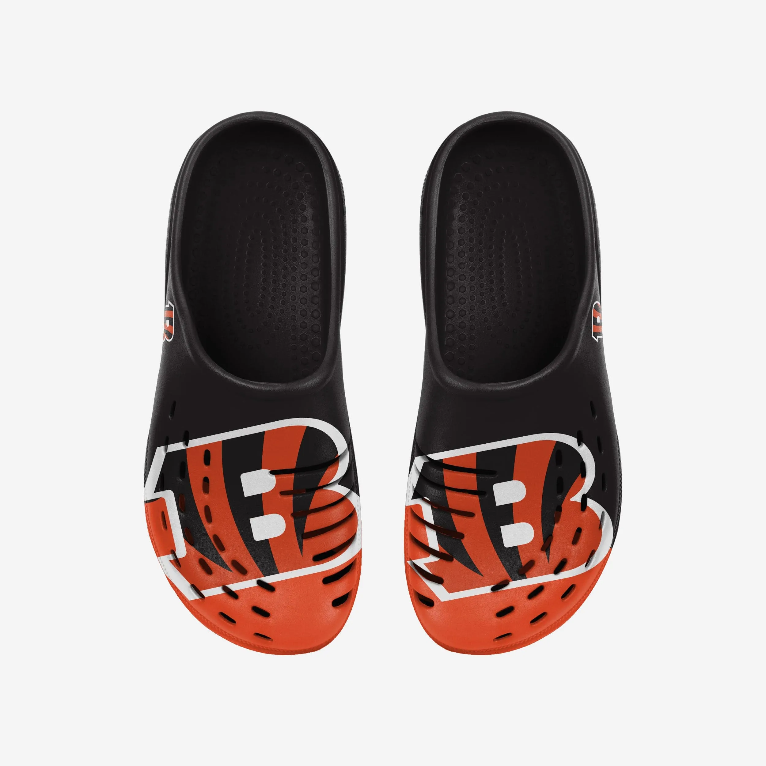 Cincinnati Bengals Colorblock Big Logo Clog