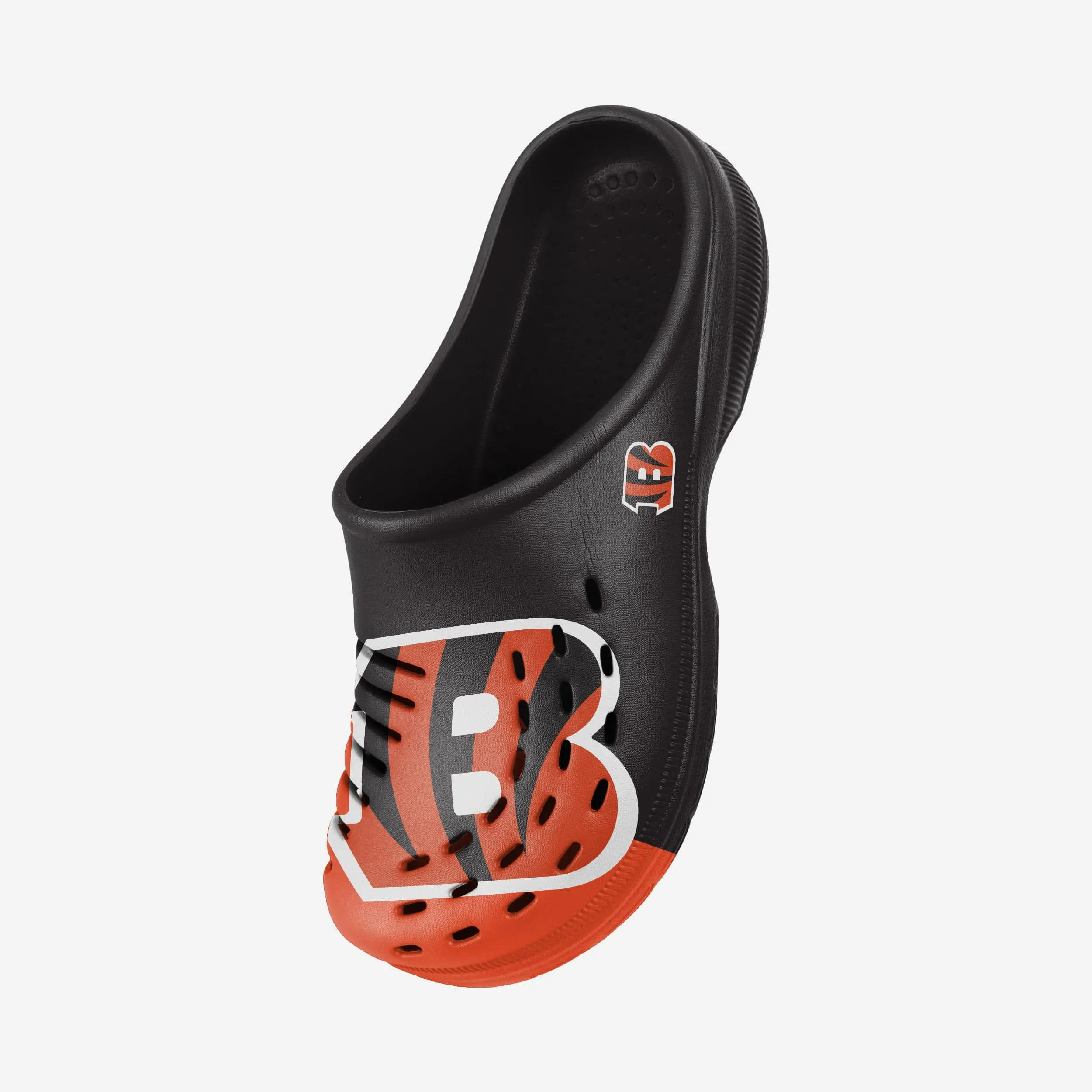 Cincinnati Bengals Colorblock Big Logo Clog