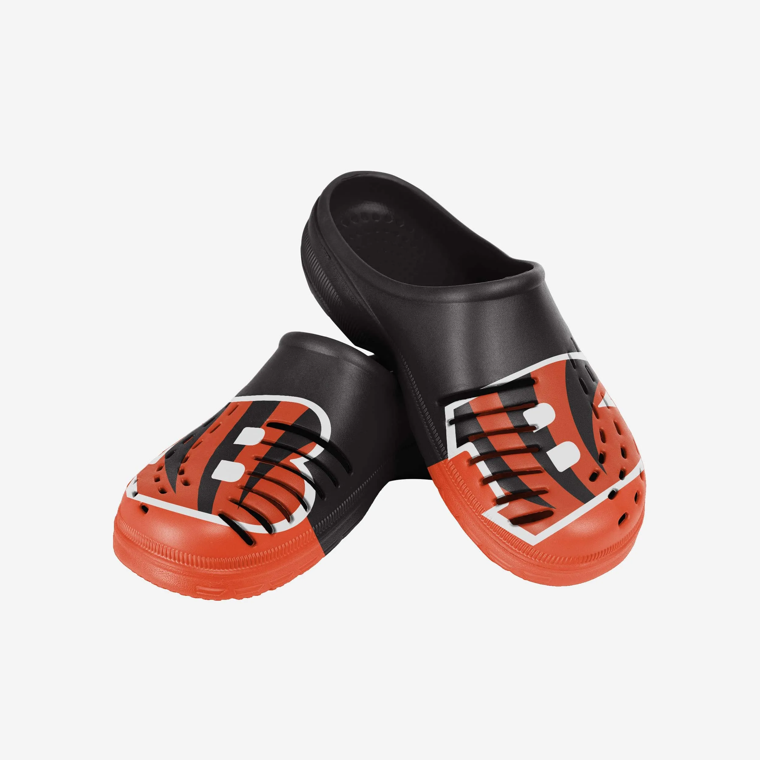 Cincinnati Bengals Colorblock Big Logo Clog