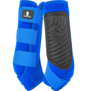 Classic Equine Classic Fit Hind Blue Boots