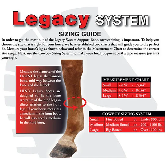 Classic Equine Legacy2 Hind Protective Boots- Crimson