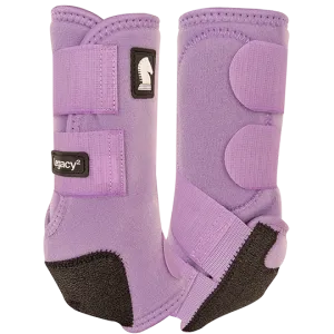 Classic Equine Legacy2 Hind Protective Boots- Lavender