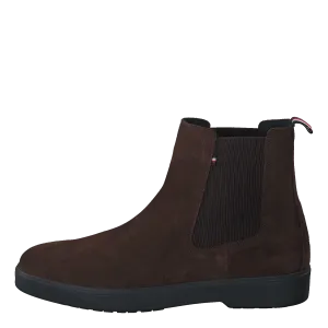 Classic Hilfiger Suede Chelsea Cocoa