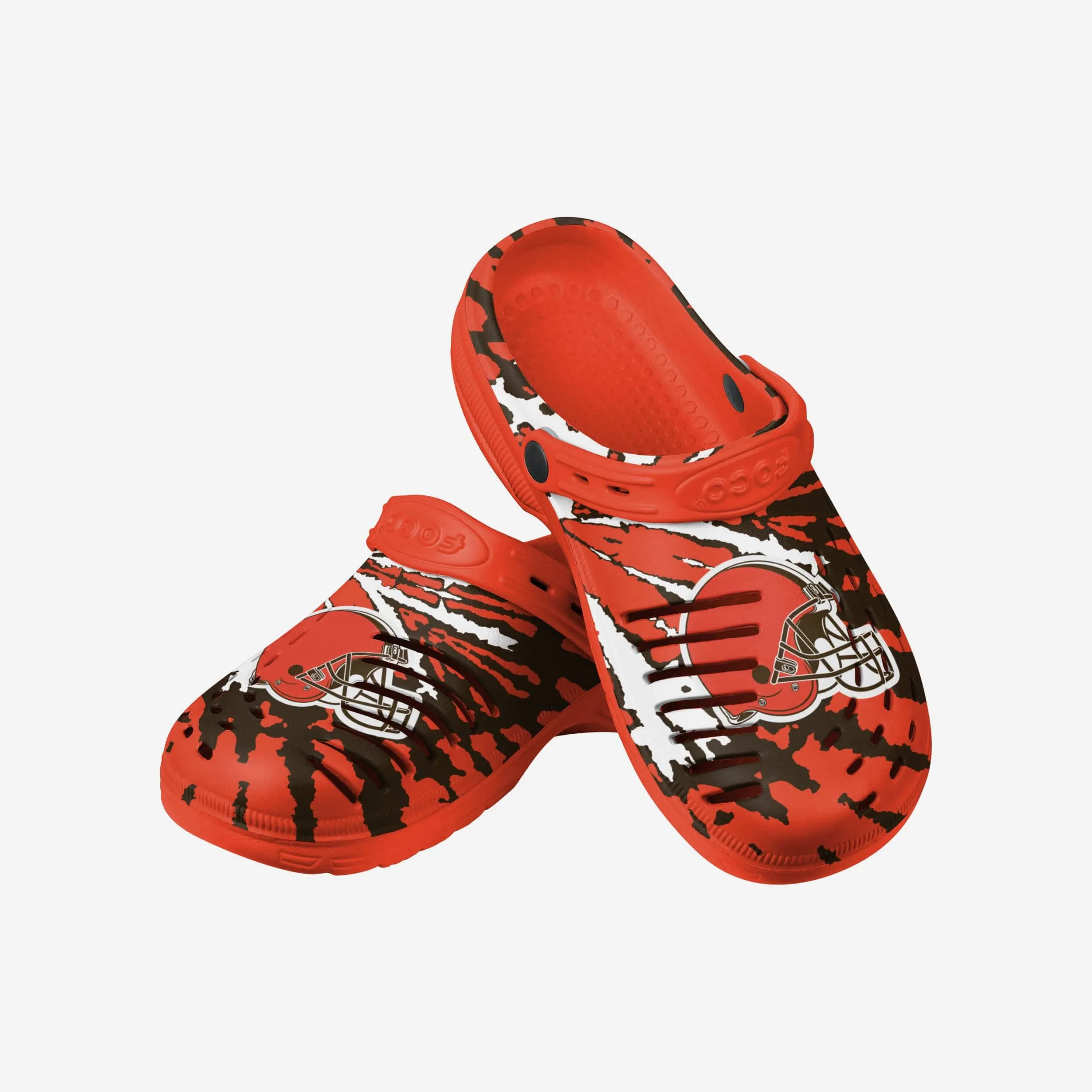 Cleveland Browns Tie-Dye Clog With Strap