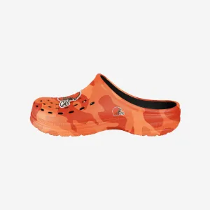 Cleveland Browns Tonal Camo Clog