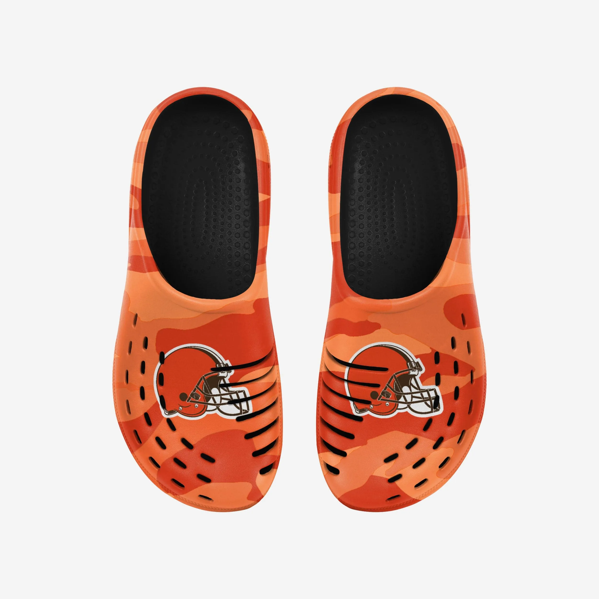Cleveland Browns Tonal Camo Clog
