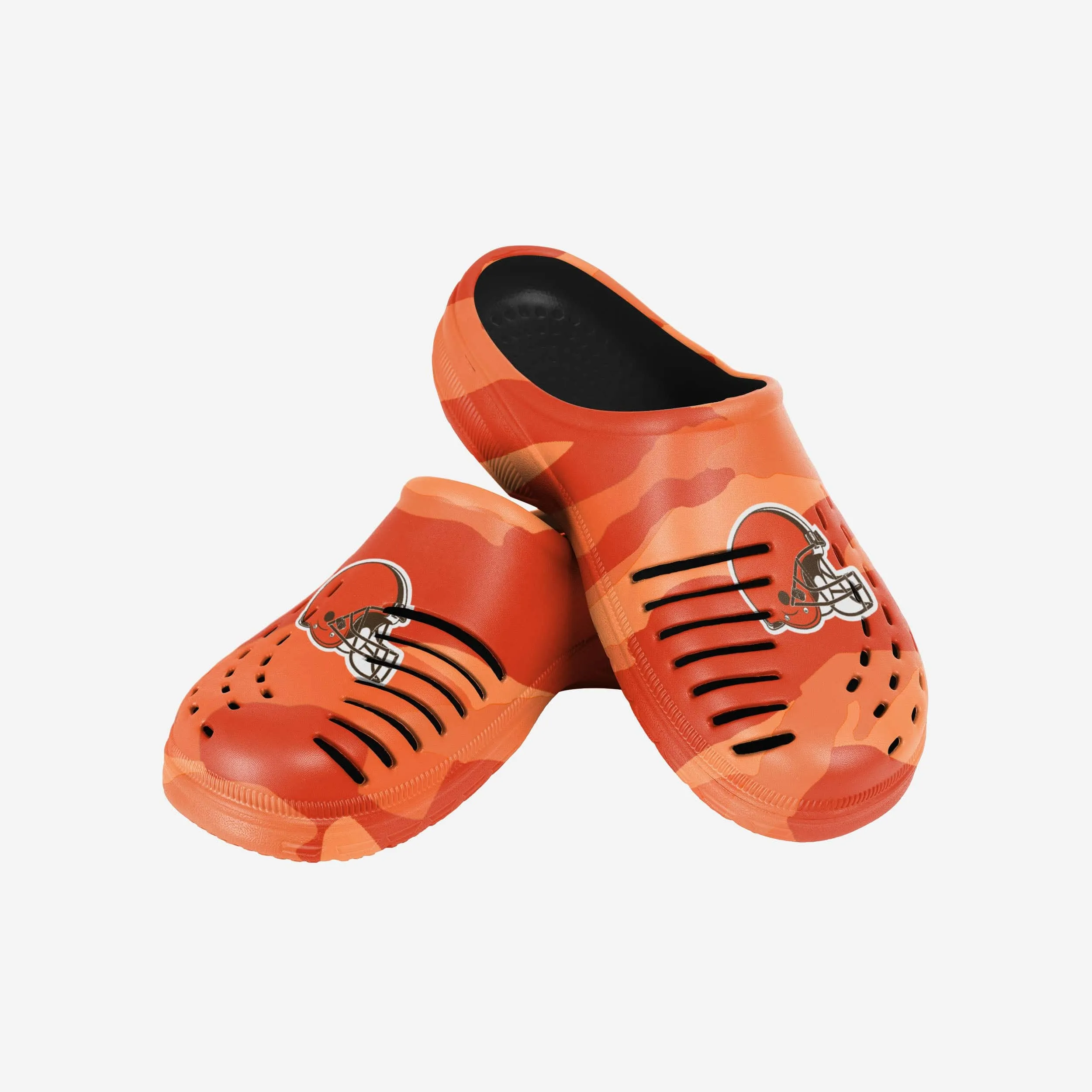 Cleveland Browns Tonal Camo Clog