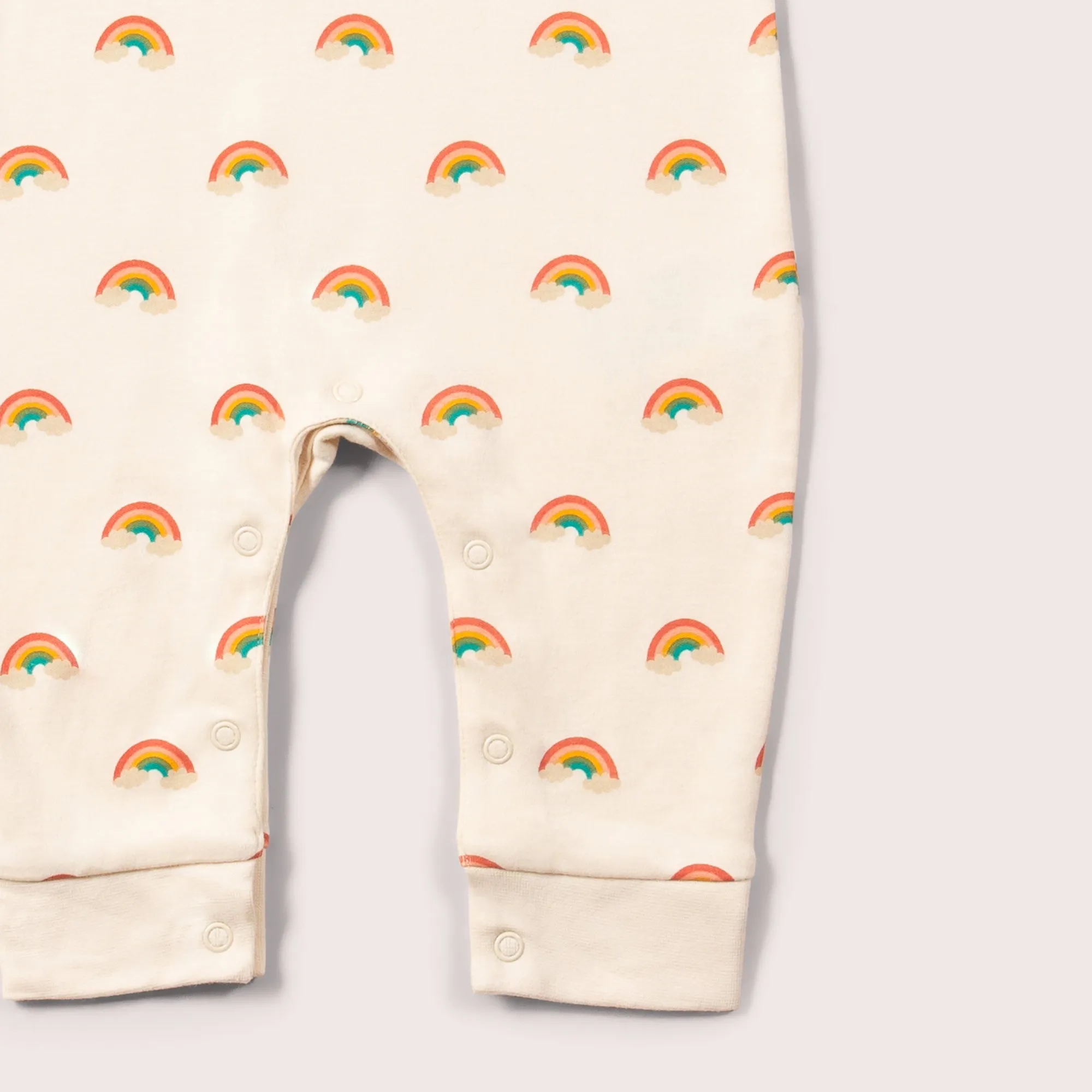 Cream Rainbows Everyday Dungarees