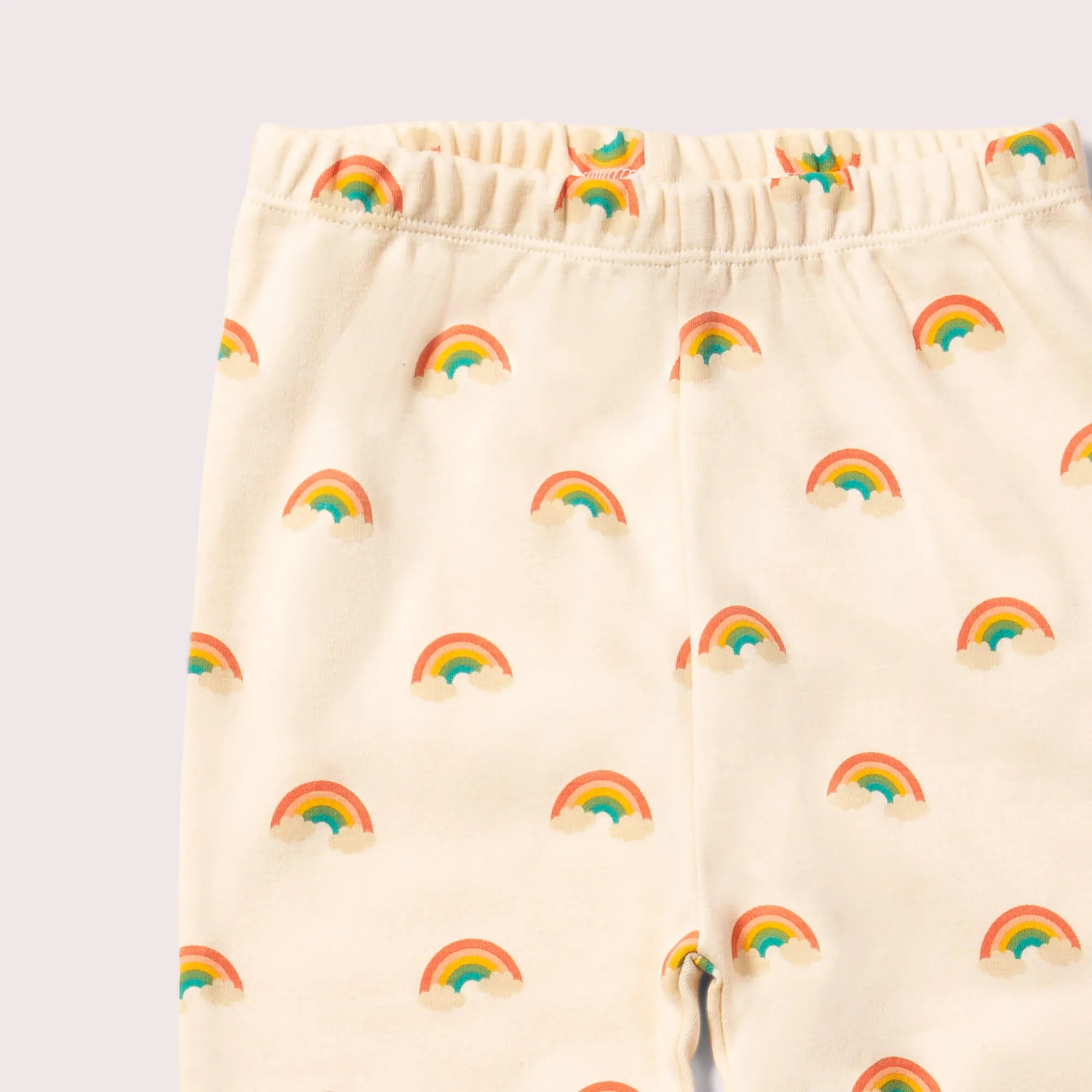 Cream Rainbows Organic Pyjamas
