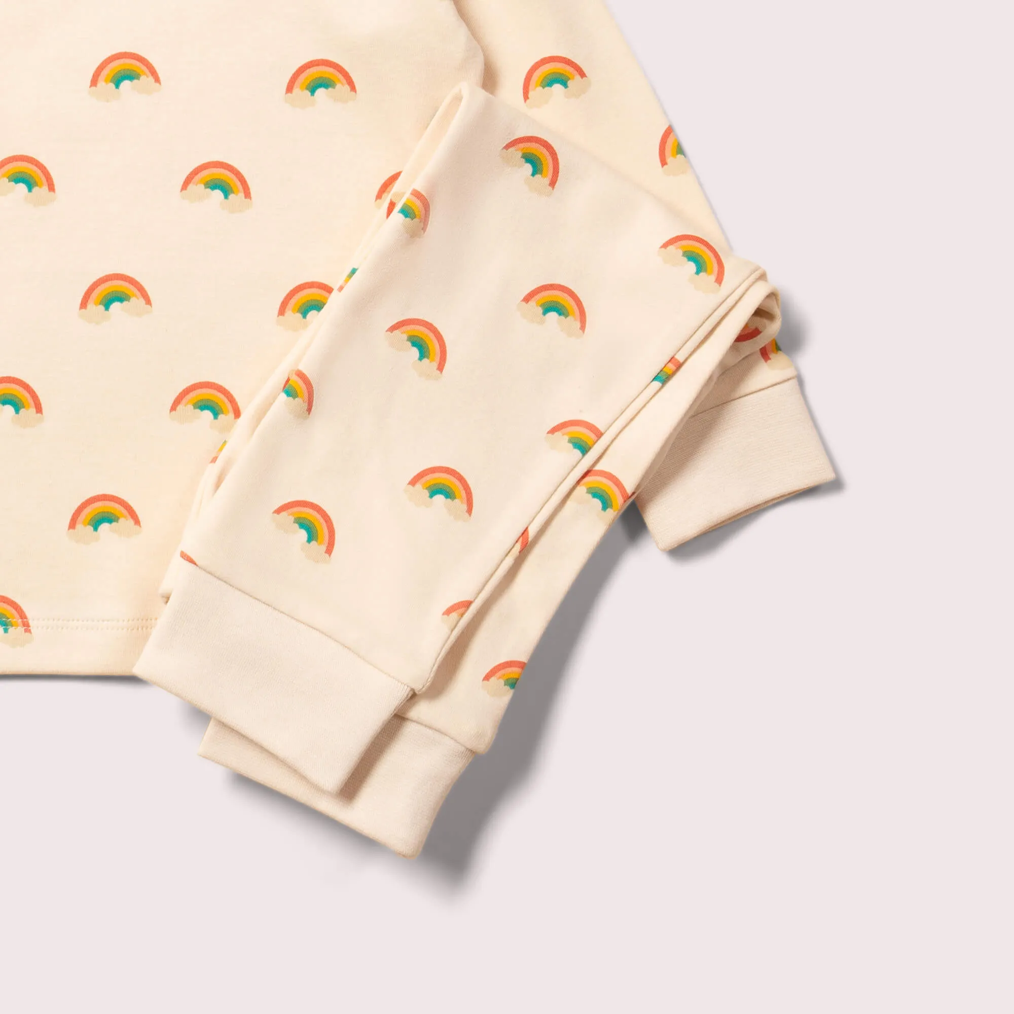 Cream Rainbows Organic Pyjamas