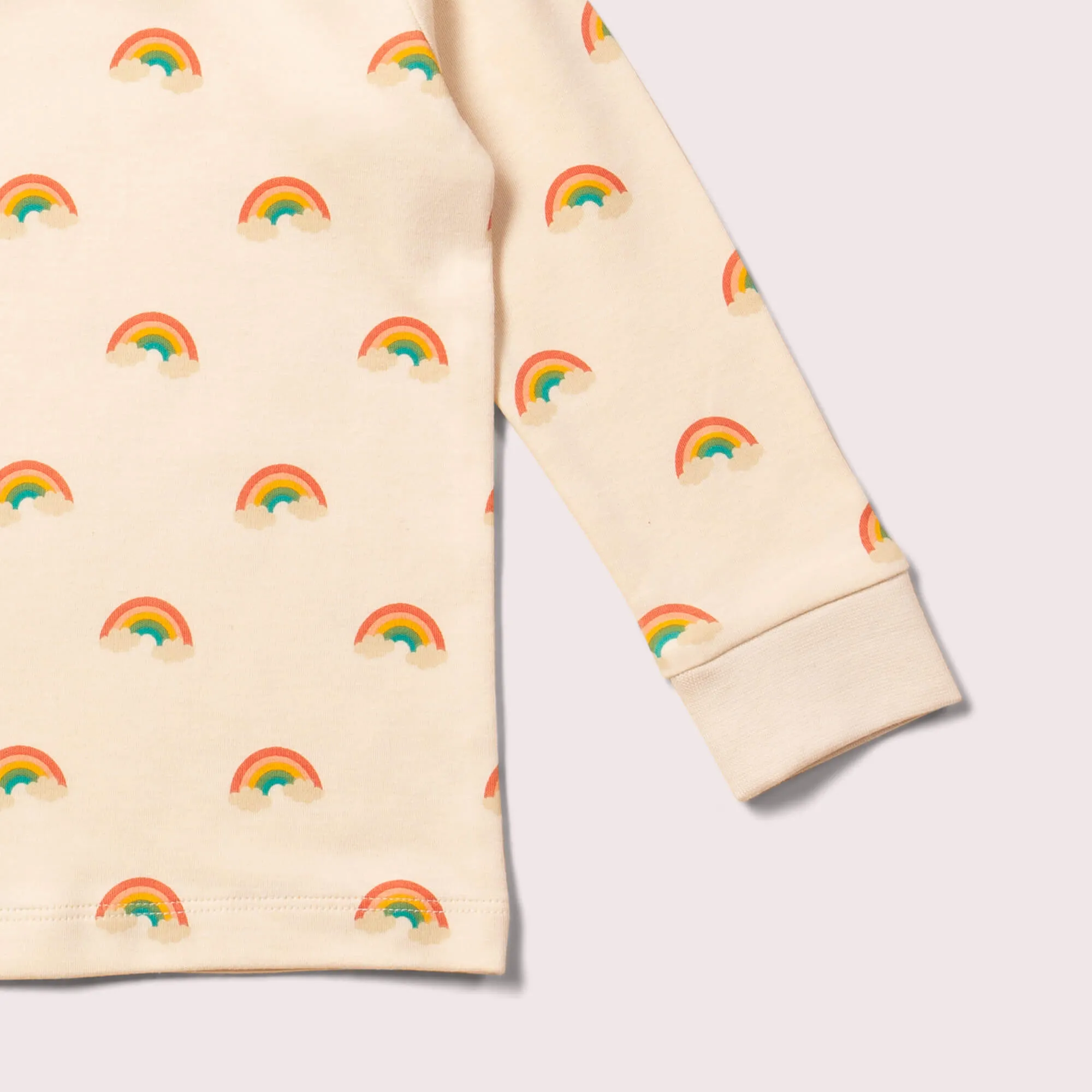 Cream Rainbows Organic Pyjamas
