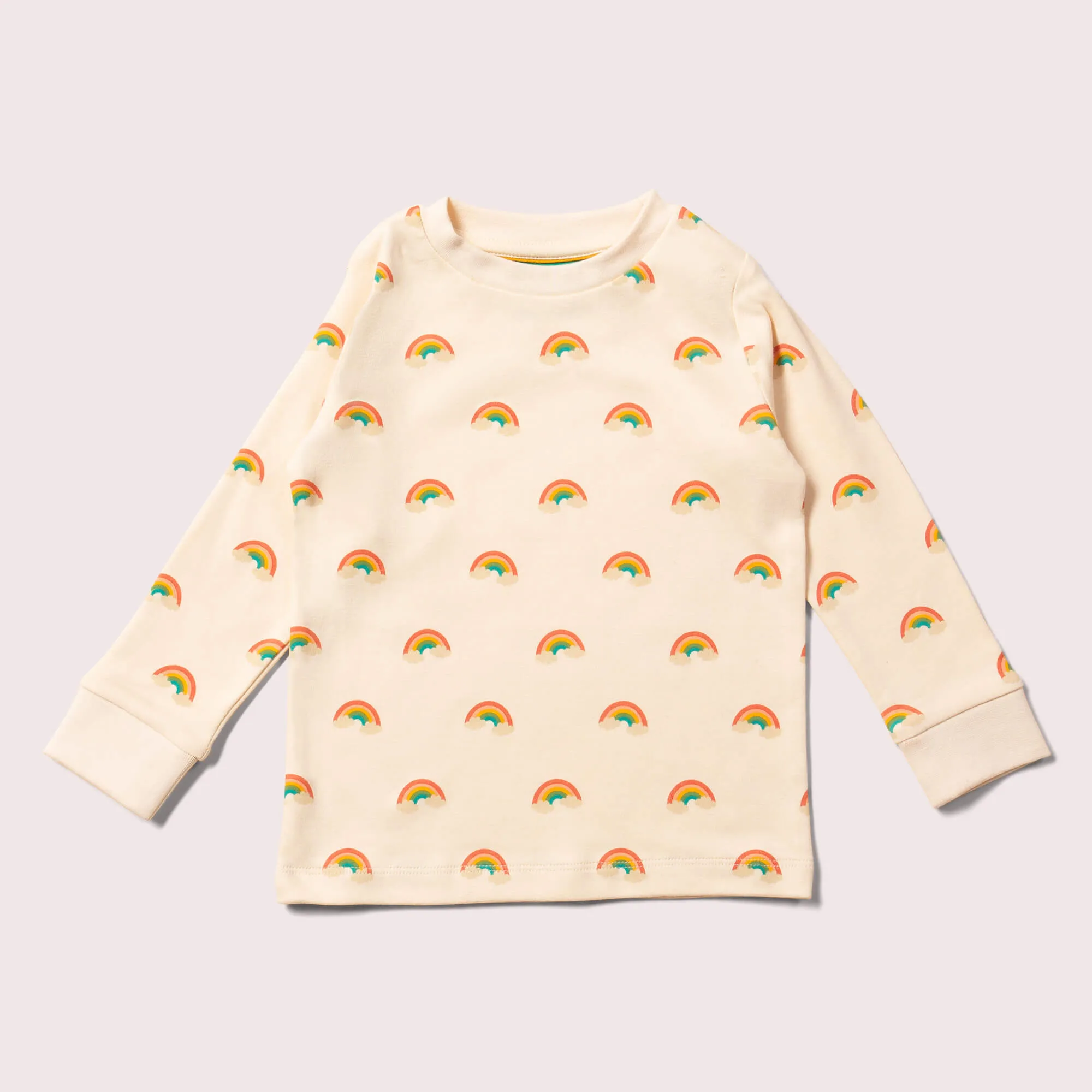 Cream Rainbows Organic Pyjamas
