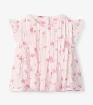 Dandelion Dust Baby Pin Tuck Top and Bloomer Set