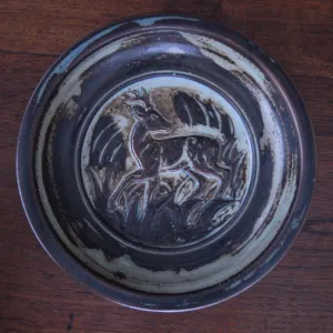 Danish Modern Deer Plate